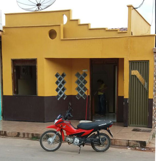 Fachada da Pousada Lindoso