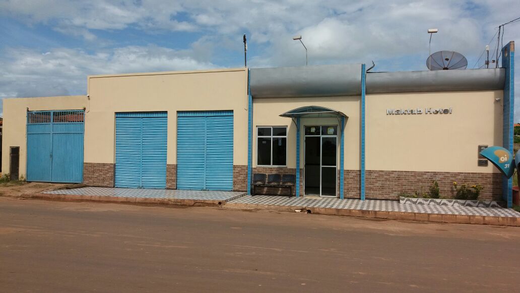 Fachada do Maktub Hotel